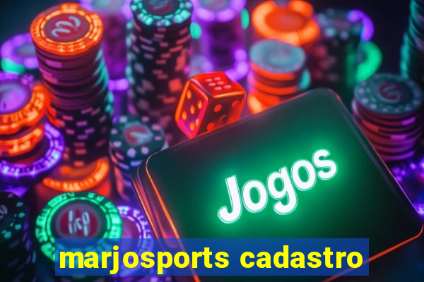 marjosports cadastro